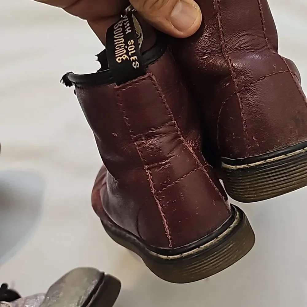 Dr. martens girls boots‎ size 11 lot of 2